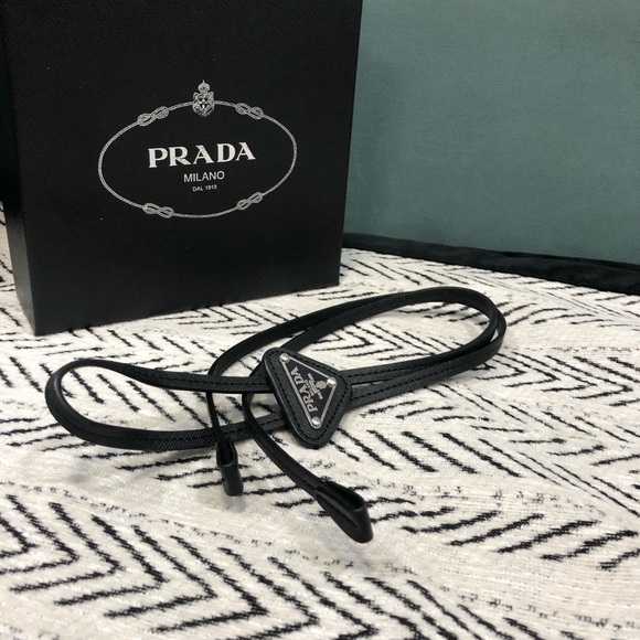 Prada Black Men's Belt